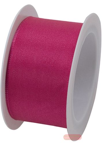 Bild von Taftband mit Drahtkante, 40mm x 2m, pink - VE 6