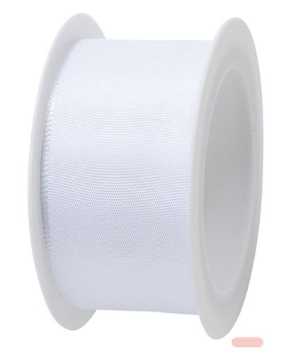 Bild von Taftband mit Drahtkante, 40mm x 2m, weiss - VE 6