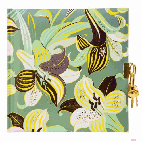 Bild von Tagebuch 16,5x16,5cm, 96 S.weiss, Essence of green