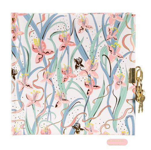 Bild von Tagebuch 16,5x16,5cm, 96 S.weiss, Garden Chic white