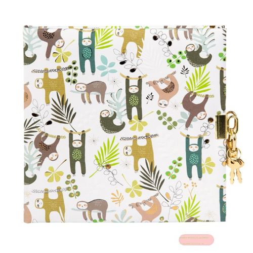 Bild von Tagebuch 16,5x16,5cm, 96 S.weiss, Hang out - VE 2