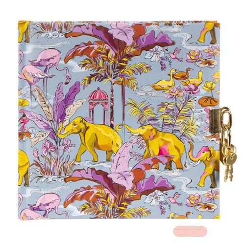 Bild von Tagebuch 16,5x16,5cm, 96 S.weiss, Insignia dark - VE 2