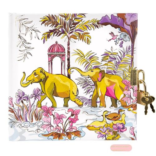 Bild von Tagebuch 16,5x16,5cm, 96 S.weiss, Insignia light - VE 2