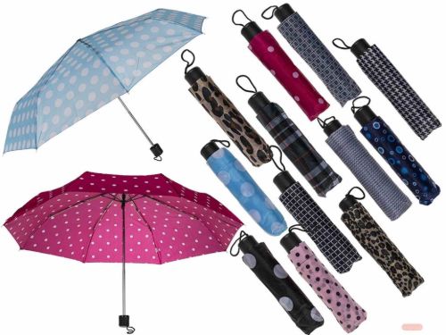 Bild von Taschenregenschirm, D: 87cm, mehrfach bunt gemischt - VE 12