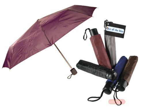 Bild von Taschenregenschirm, D: 87cm, mehrfach unifarben gemischt - VE 12