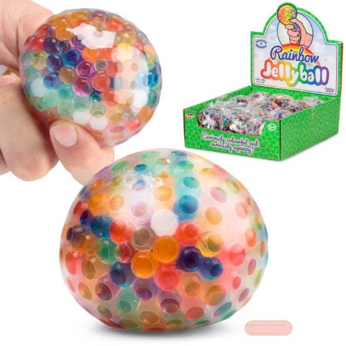Bild von THE RAINBOW JELLYBALL, Ball multicolor, Display - VE 12
