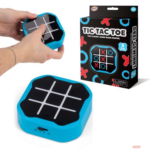 Bild von TIC TAC TOE GAME - BLUE, Spiel Tic Tac Toe, Geschenkbox - VE 6