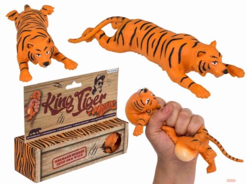 Bild von Tiger antistress Squeeze, ca.5x19cm, in Box - VE 6