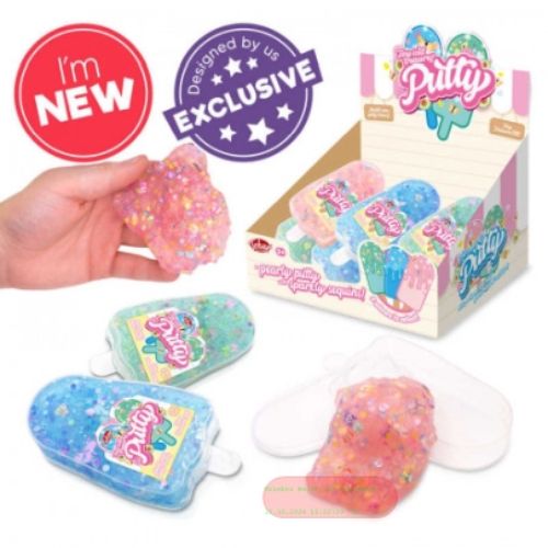 Bild von TINY ICED TREASURES PUTTY, Schleimglace, ca.11cm, Box, Display - VE 12