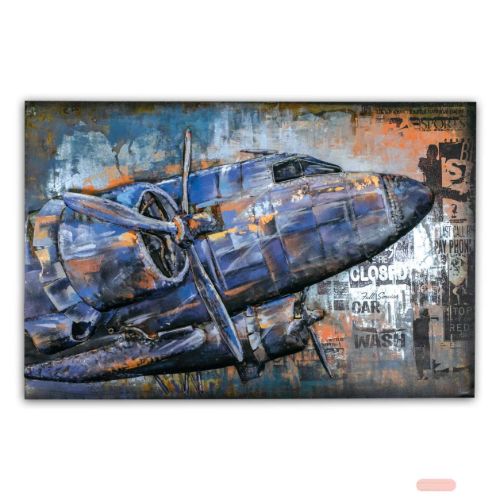 Bild von Wall Art Metall Engine 80x120x7cm, FY311