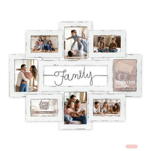 Bild von Wandbilderrahmen Holz Rapallo, 4x10x15 4x13x18 (68x56), UT888