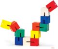 Bild von TWIST AND LOCK BLOCKS, biegsame/drehbare Klötze, Holz, ca.15cm, Display - VE 36