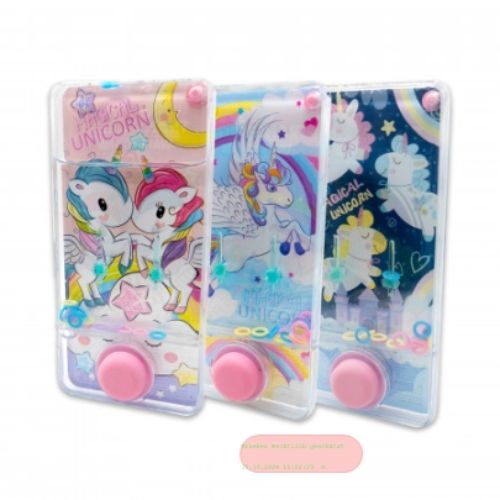 Bild von UNICORN WATER GAME, Wasserspiel Einhorn gemischt, ca,14cm, Display - VE 24 (SR)