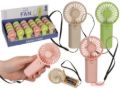 Bild von Ventilator mit Band, ca.6x3x12cm, batteriebetrieben, 3-fach gemischt im Display - VE 24
