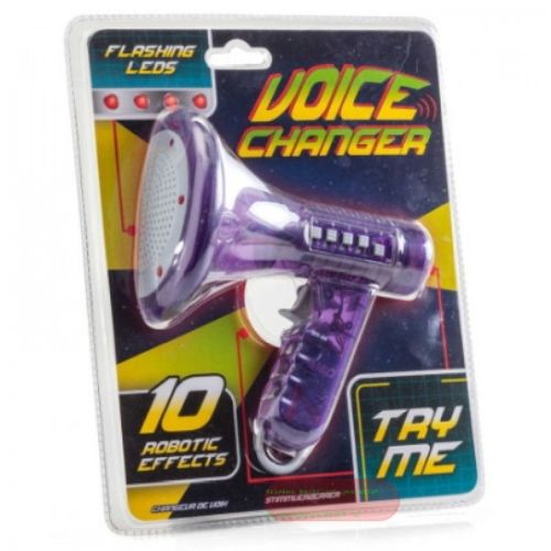 Bild von VOICE CHANGER, Sprachveränderer, ca.15cm, 2 x ass. inkl. Batt., Blisterverpackung - VE 6