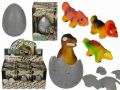 Bild von Wachsender Dinosaurier in Ei, ca.11cm, 4-fach ass., Display - VE 6