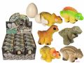 Bild von Wachsender Mini-Dinosaurier in Ei, ca.6cm, 6-fach ass., Display - VE 12