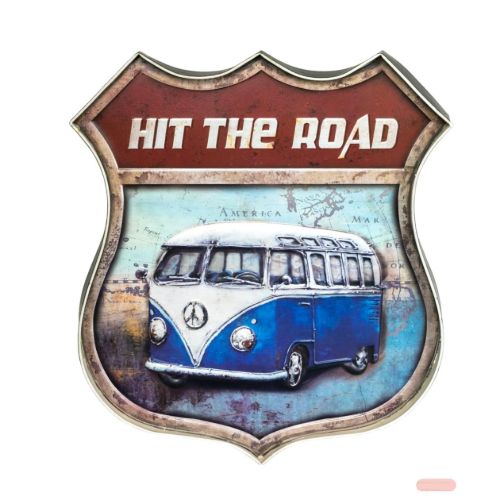 Bild von Wall Art Metall Billings 41,5x46x5cm, YE943