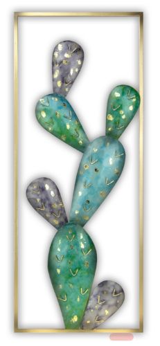 Bild von Wall Art Metall Deko Giarre 25x61x2,5cm, SH584