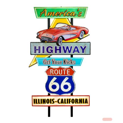 Bild von Wall Art Metall Peoria 40x76x3cm, YE674