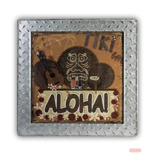 Bild von Wall Art Metall Plaque G6, 40x40x0.6cm, LL572 - VE 3