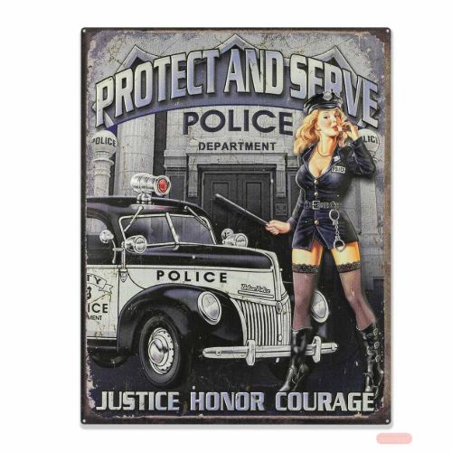 Bild von Wall Art Metall Police, ca.36x45x3cm, YE584