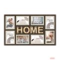 Bild von Wandbilderrahmen Holz Verona für 8 Fotos 10x15cm (64x38cm) ZD584