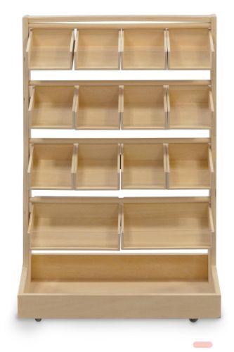 Bild von WOODEN POCKET MONEY DISPLAY UNIT, Holzdisplay