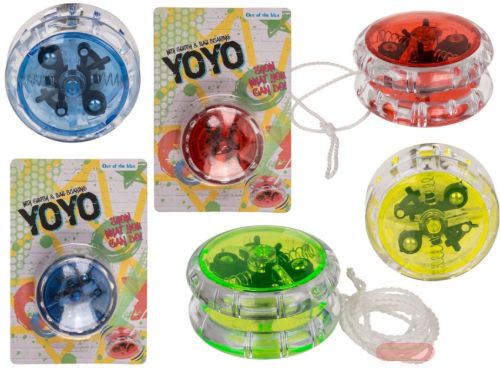 Bild von YoYo mit Kupplung, mehrfach gemischt, Blisterverpackung - VE 24