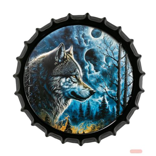 Bild von Wall Art Metall Story 1 ø38x4,5cm, YE761