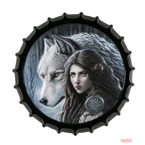 Bild von Wall Art Metall Story 2 ø38x4,5cm, YE762