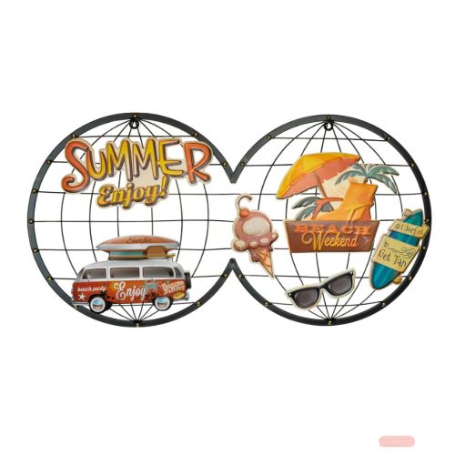 Bild von Wall Art Metall Van Life, 80x40x3cm, YE227