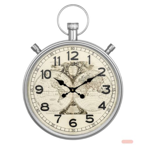 Bild von Wall Art Wanduhr Metall Bastien 40x54x5,5cm, HHC885