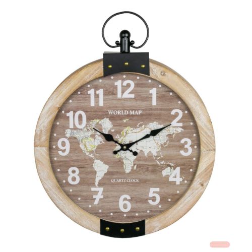 Bild von Wall Art Wanduhr Metall Julien 40x50x6,5cm, HHC626