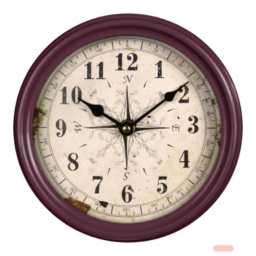 Bild von Wall Art Wanduhr Metall Lyle Ø22,5x9cm, HHC533