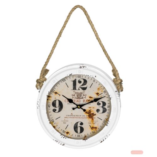 Bild von Wall Art Wanduhr Metall Noelia Ø27,5x6cm, HHC242
