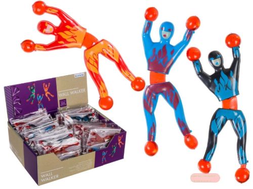 Bild von Wandläufer-Figur Hero, ca.9cm, 3-fach ass. im Display - VE 72