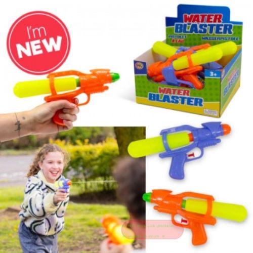 Bild von WATER BLASTER, Wasserpistole 22cm gemischt, 2 x Display - VE 16