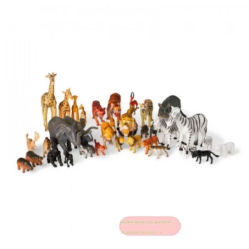 Bild von WILD ANIMALS (36PACK TUB), Wildtiere 36 Stück in Box (SR)