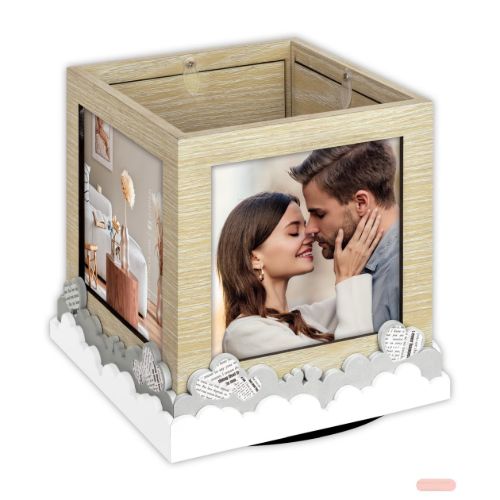 Bild von Würfel Axel Holz drehbar für 4x10x10 (13,5x13,5h15), GLG44 - VE 2