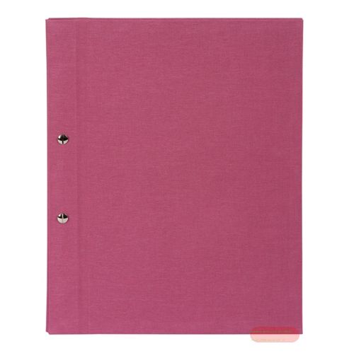 Bild von Zertifikatsmappe A4 inkl. 12 Sichthüllen, Leinen, Bella Vista fuchsia