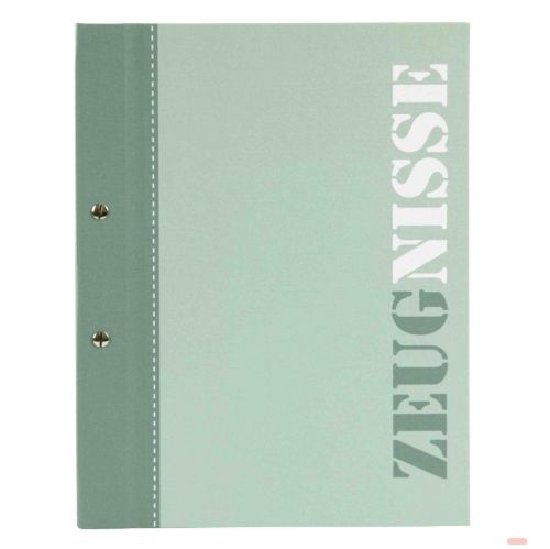 Bild von Zeugnismappe A4 inkl. 12 Sichthüllen, 2colored grün