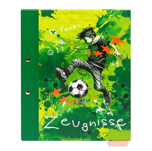 Bild von Zeugnismappe A4 inkl. 12 Sichthüllen, Stürmer