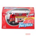 Bild von ZOOM MINI RC FIRE TRUCK, Feuerwehrwagen mit Funk, ca.7,5cm, in Box - VE 4