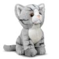 Bild von ANIMIGOS WORLD OF NATURE GREY TABBY CAT, Katze 20cm - VE 3