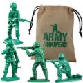 Bild von ARMY TROOPERS, Soldaten aus kunststoff, ca.5,5cm, 48er Set mit Beutel in Box - VE 12
