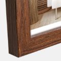 Bild von Bilderrahmen Holz Halle brown 10x15cm, HK346B - VE 3