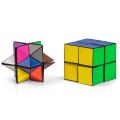 Bild von DOUBLE MUDDLE PUZZLE, 2x2 Seiten mit 4 Steinen, 2 Varianten, ca.5.5cm, Box - VE 3