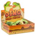 Bild von DINOSAUR HAND PUPPET, Kunststoff-Handpuppe, Dinosaurier, ca.15cm, im Display - VE 12