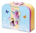Bild von BUTTERFLY TIN TEA SET, Metall Tee-Set 18-tlg im Koffer, ca.29cm (SR)
